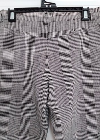 Kışlık Ekoseli Kadın Pantolon - Görsel 4