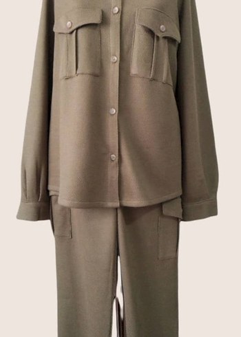 Kahverengi Rahat Kadın Takım - Görsel 2