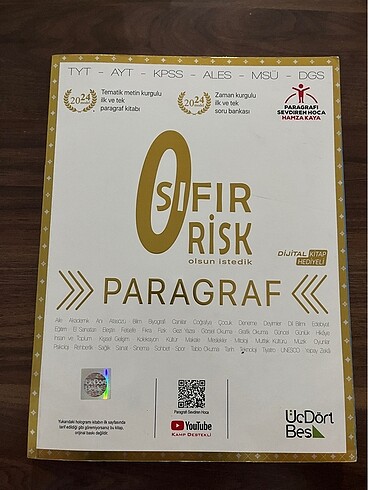 345 Sıfır Risk Paragraf