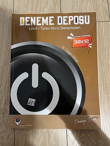 Deneme Deposu Limit-Türev Konu Denemeleri