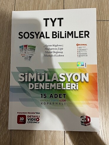 3D Tyt Sosyal Bilimler Simülasyon Denemeleri