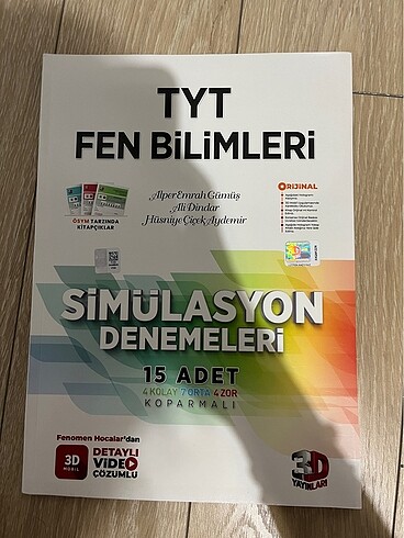 3D Tyt Fen Bilimleri Simülasyon Denemeleri