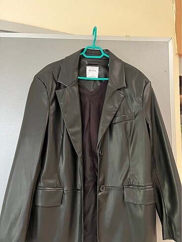 berska deri blazer - Görsel 5