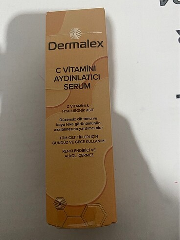 c vitamini serum
