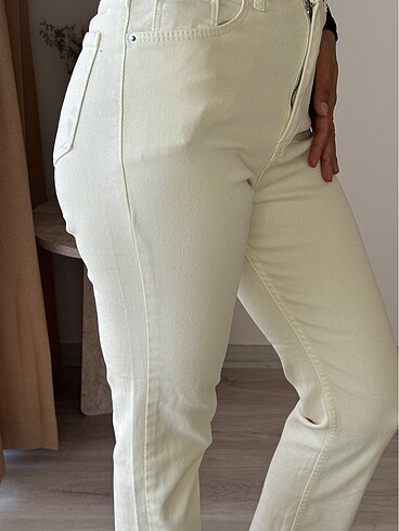 34 Beden Zara krem pantolon