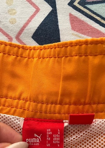 Turuncu Bağcıklı Erkek Midi Şort - Görsel 6