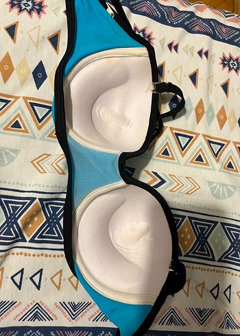 Mavi Kadın Bikini Üstü - Görsel 6