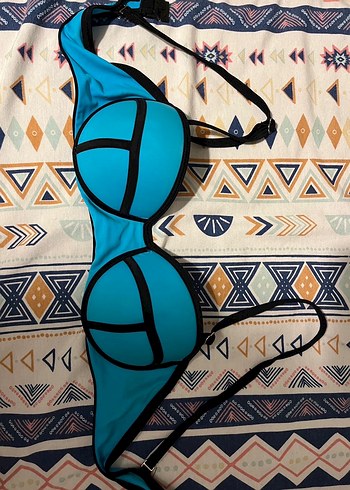 Mavi Kadın Bikini Üstü - Görsel 2