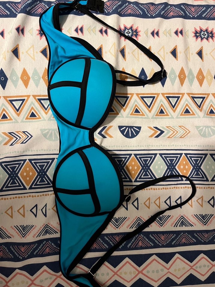 Mavi Kadın Bikini Üstü - Görsel 2