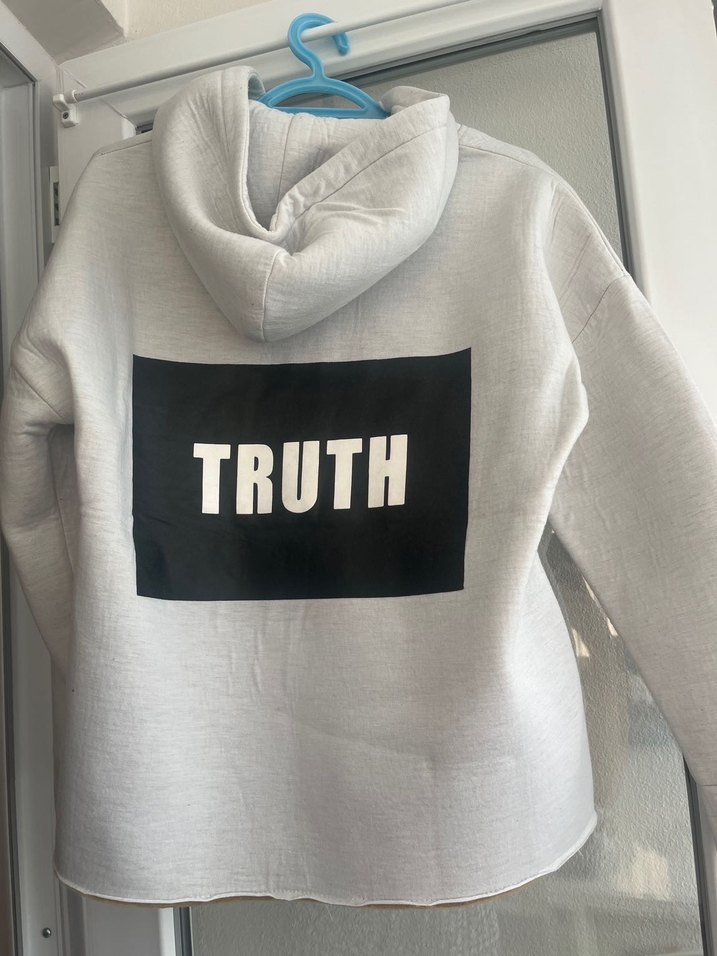 Gri Keten Fermuarlı Ceket - Görsel 3