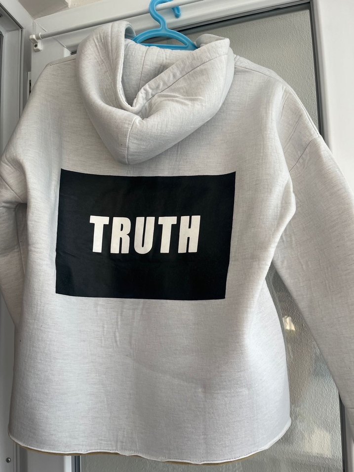 Gri Keten Fermuarlı Ceket - Görsel 2