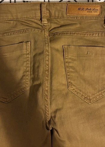 Camel Nakışlı Kot Pantolon - Görsel 6