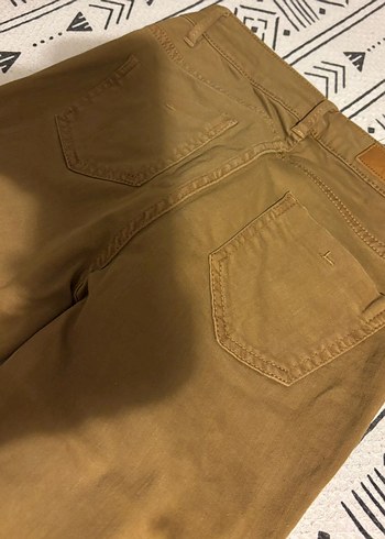 Camel Nakışlı Kot Pantolon - Görsel 7