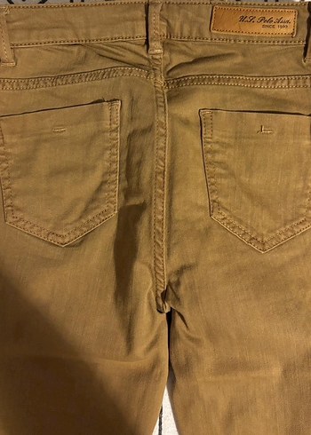 Camel Nakışlı Kot Pantolon - Görsel 5