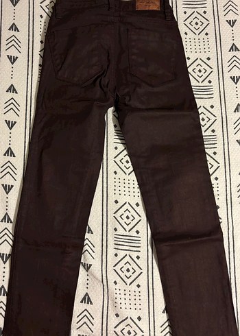 Bodro Deri Kadın Pantolon - Görsel 4