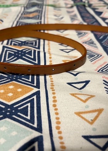 Kahverengi Deri Bohem Tokalı Kemer - Görsel 3