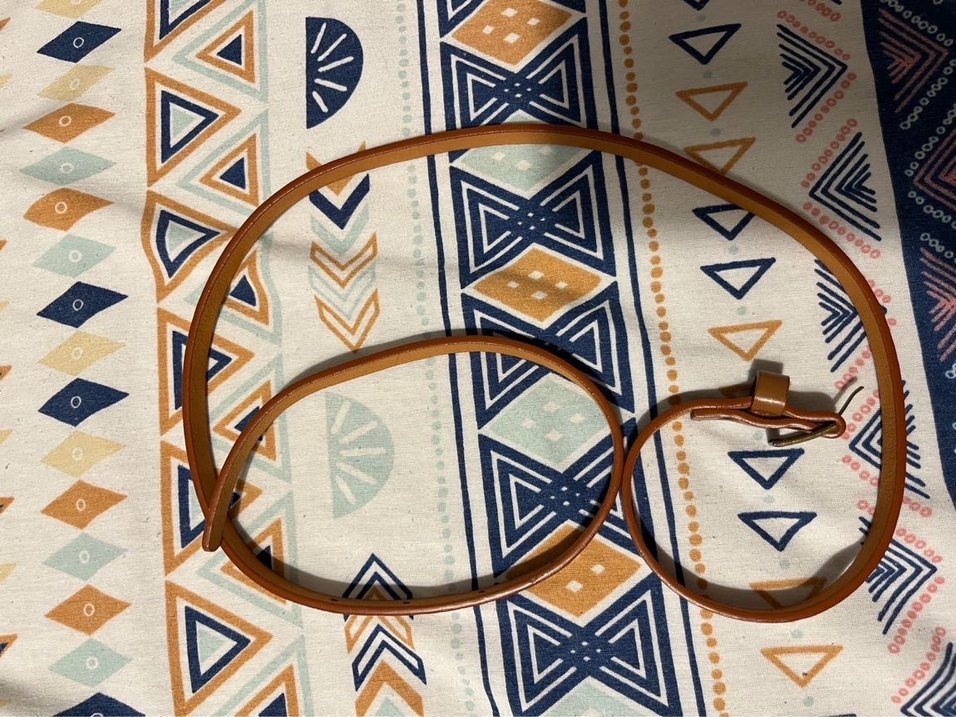 Kahverengi Deri Bohem Tokalı Kemer - Görsel 4