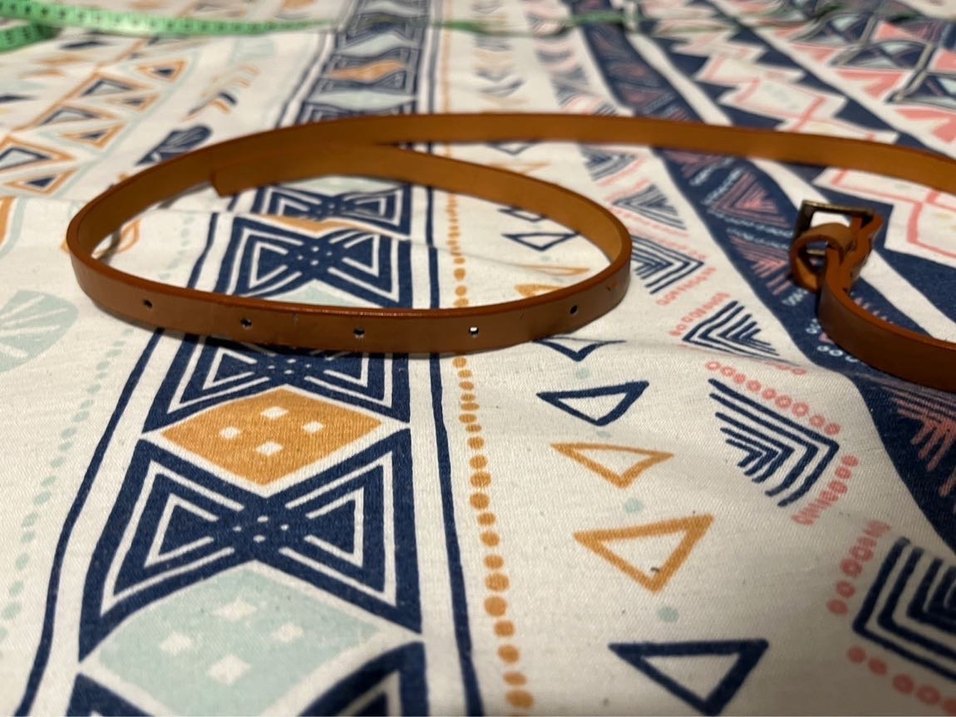 Kahverengi Deri Bohem Tokalı Kemer - Görsel 3