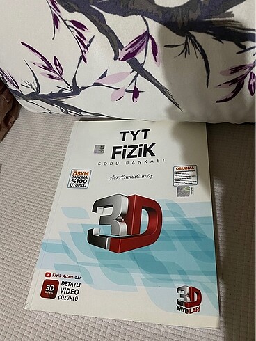 3D yayinları, tyt fizik soru bank.