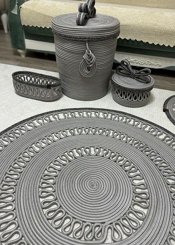 Bohem Gri banyo setı ıstenılen olcude renkte yapılır - Görsel 6