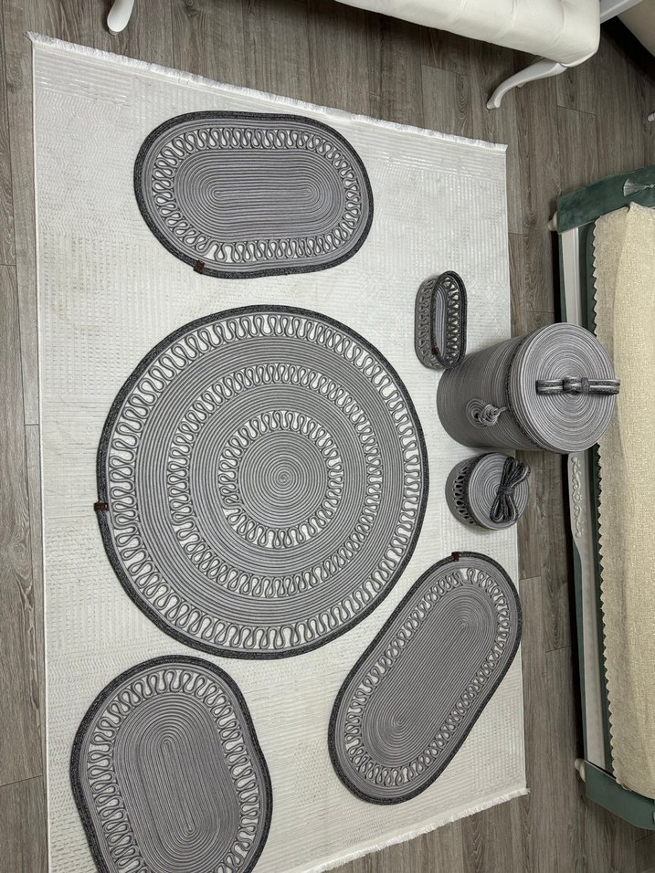 Bohem Gri banyo setı ıstenılen olcude renkte yapılır - Görsel 4