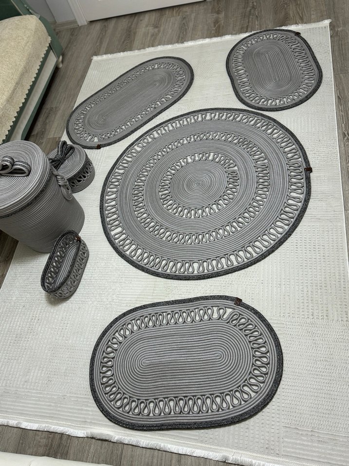 Bohem Gri banyo setı ıstenılen olcude renkte yapılır - Görsel 5