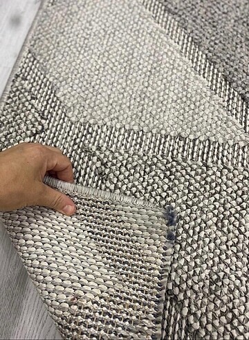 Beden gri Renk 6metre bukle halı - iskandinav halı