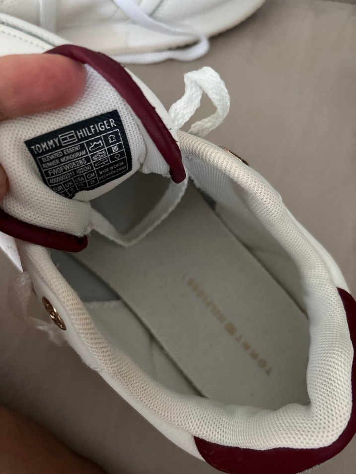 Beyaz Bağcıklı Kadın Spor Ayakkabı - Görsel 5