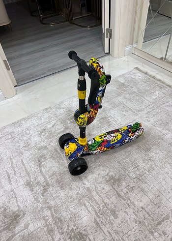 Renkli Çocuk Scooter'ı - Görsel 6