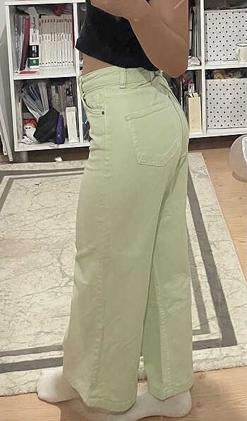 30 Beden ADDAX AÇIK YEŞİL JEAN PANTOLON