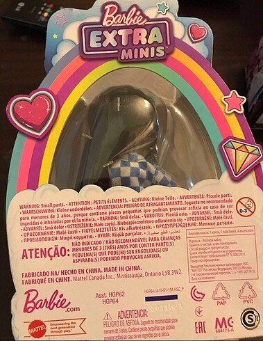  Beden Barbie extra minis
