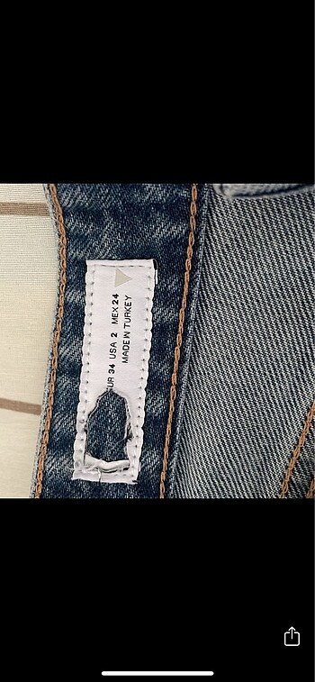 Zara Zara yırtık kod pantolon
