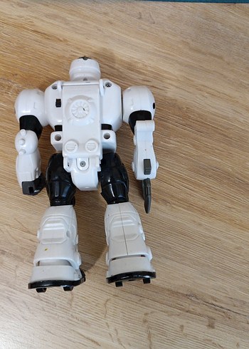 Beden Beyaz-Gri Robot Aksiyon Figürü