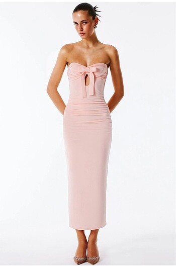 Love On Friday Pembe Elbise