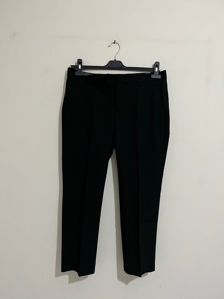 Klasik Kesim Beyaz Gömlek siyah ceket pantolon ve papyon - Görsel 2