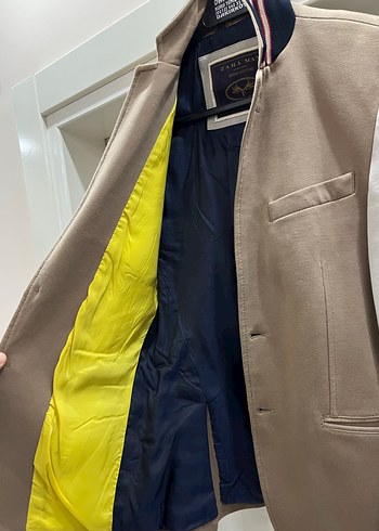 Bej Süet Düğmeli Erkek Ceket son fiyat - Görsel 2