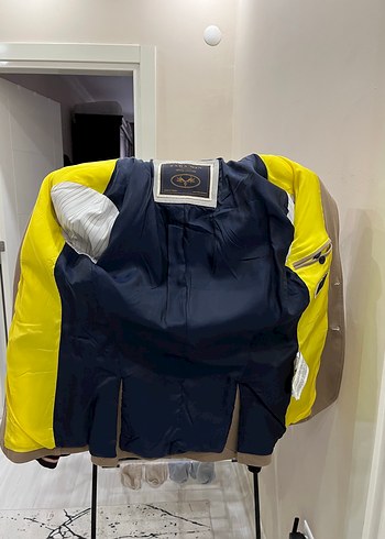 Bej Süet Düğmeli Erkek Ceket son fiyat - Görsel 3