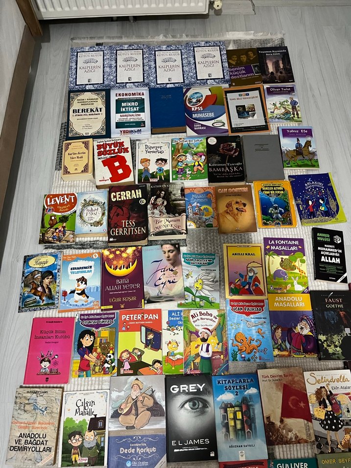Çeşitli Kitaplar Koleksiyonu sıfır ve ikinci el kitaplar - Görsel 2