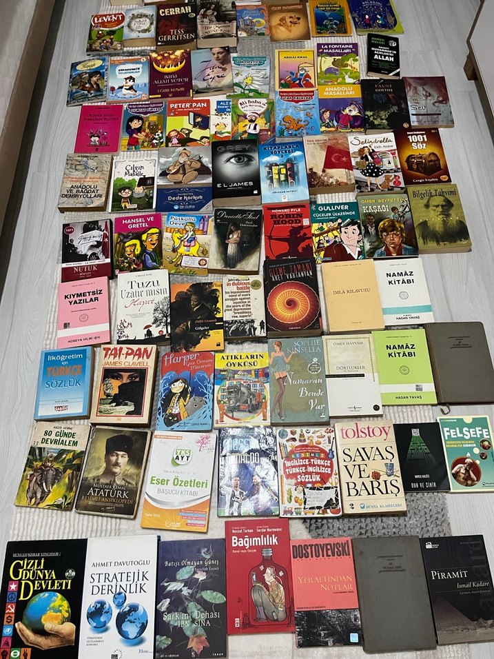 Çeşitli Kitaplar Koleksiyonu sıfır ve ikinci el kitaplar - Görsel 3