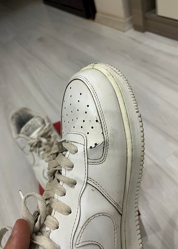 Erkek Beyaz Nike Air Force 1 Spor Ayakkabı - Görsel 6