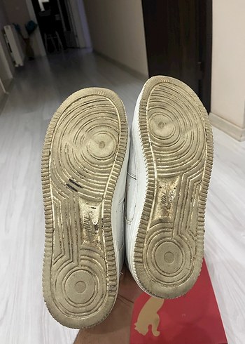 Erkek Beyaz Nike Air Force 1 Spor Ayakkabı - Görsel 5