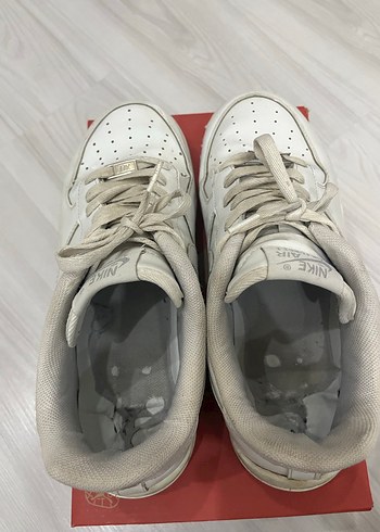 Erkek Beyaz Nike Air Force 1 Spor Ayakkabı - Görsel 9