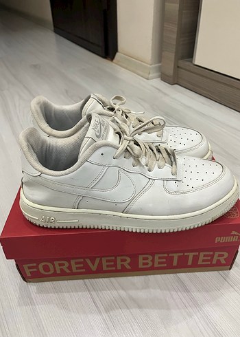 Erkek Beyaz Nike Air Force 1 Spor Ayakkabı - Görsel 2