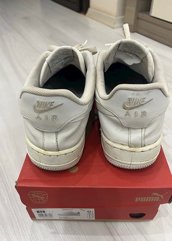 Erkek Beyaz Nike Air Force 1 Spor Ayakkabı - Görsel 3