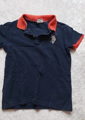Erkek Lacivert Kısa Kollu Polo Tişört
