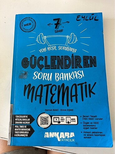 Matematik Güçlendiren soru bankası 7.sınıf