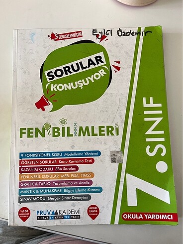 Fen Bilimleri Pruva sorular konuşuyor