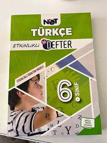 Türkçe etkinlikli bidefter Not yayınları