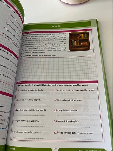 Türkçe etkinlikli bidefter Not yayınları