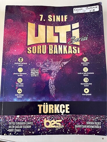 Türkçe Ulti soru bankası 7.sınıf